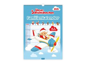 9783988022295 - Unser Sandmännchen XL-Familienplaner Familienkalender Unser Sandmännchen 2025