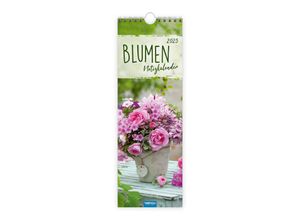 9783988022547 - Streifenkalender Blumen 2025 Notizkalender