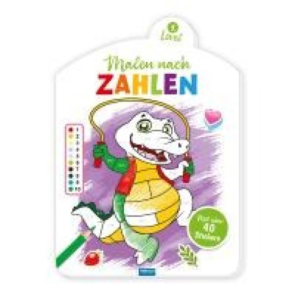 9783988023339 - Trötsch Malen nach Zahlen 3 Level Malbuch