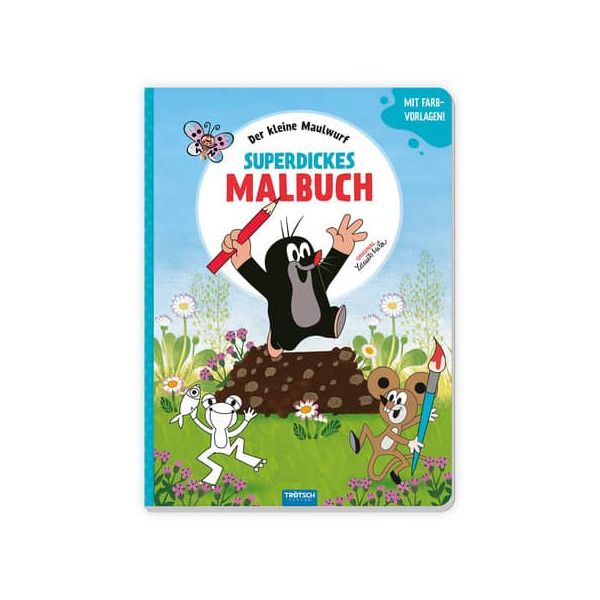 9783988023605 - Trötsch Der kleine Maulwurf Superdickes Malbuch Ausmalbuch 9783988023605 - Trötsch Der kleine Maulwurf Superdickes Malbuch Ausmalbuch