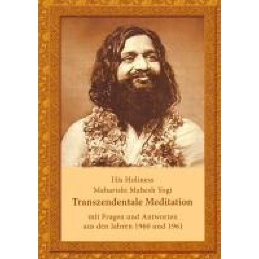 9783988370181 - Maharishi Mahesh Yogi Transzendentale Meditation