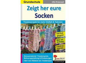 9783988410092 - Zeigt her eure Socken - Ulla Krawczyk Kartoniert (TB)