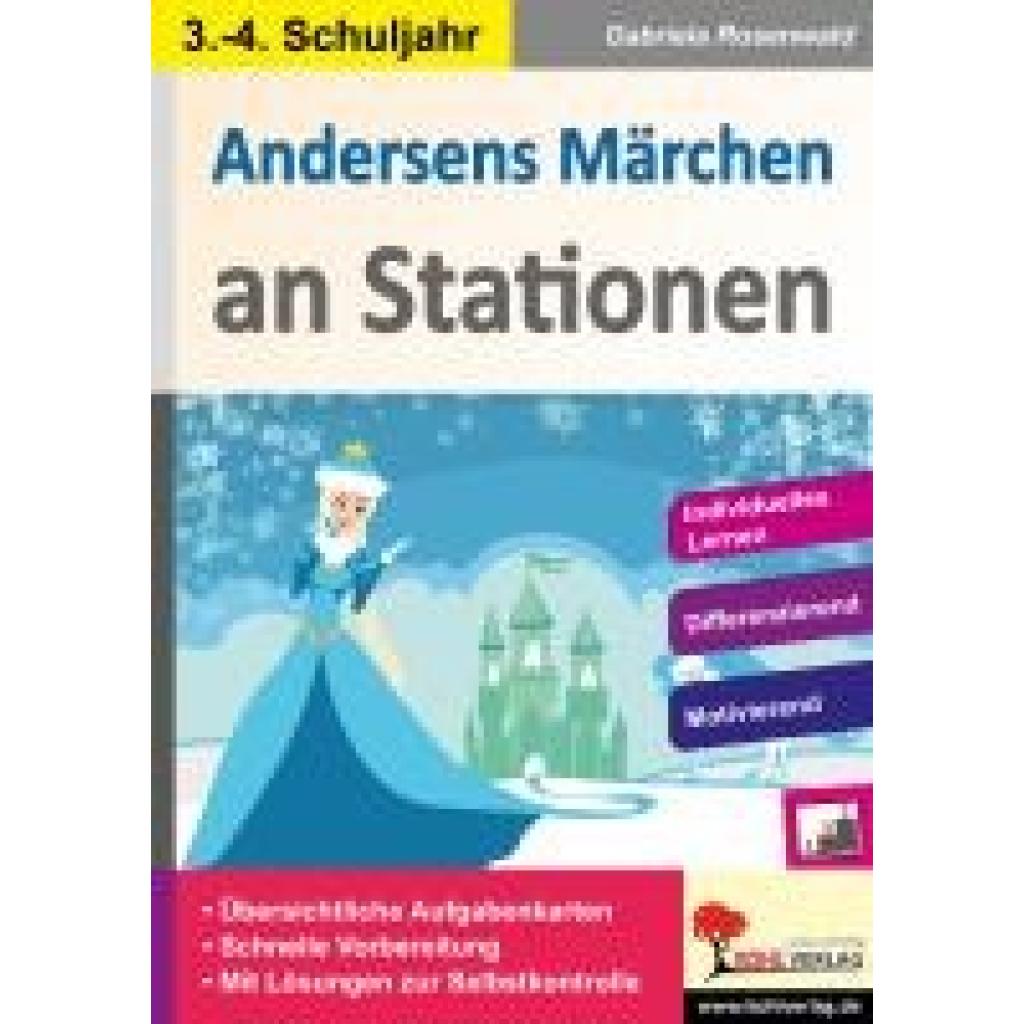 9783988410283 - Rosenwald Gabriela Andersens Märchen an Stationen   Klasse 3-4