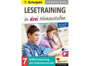 9783988410924 - Lesetraining in drei Niveaustufen   Klasse 7 - Horst Hartmann Jürgen Tille-Koch Kartoniert (TB)