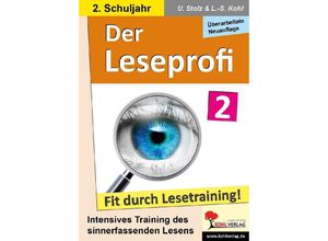 9783988411020 - Der Leseprofi   Klasse 2 - Ulrike Stolz Lynn-Sven Kohl Kartoniert (TB)