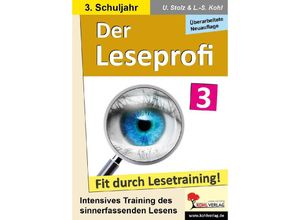 9783988411037 - Der Leseprofi   Klasse 3 - Ulrike Stolz Lynn-Sven Kohl Kartoniert (TB)