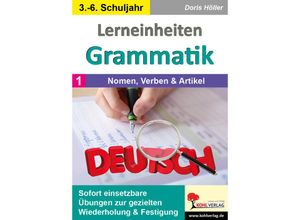 9783988411334 - Lerneinheiten Grammatik   Band 1 Nomen Verben & Artikel - Doris Höller Kartoniert (TB)