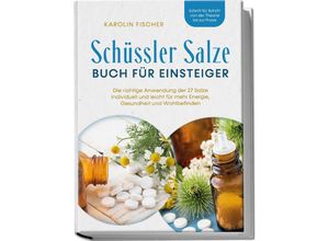 9783989100008 - Schüssler Salze Buch für Einsteiger Die richtige Anwendung der 27 Salze individuell und leicht für mehr Energie Gesundheit und Wohlbefinden - Schritt für Schritt von der Theorie bis zur Praxis - Karolin Fischer Kartoniert (TB)