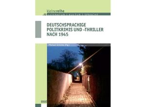 9783989400061 - Deutschsprachige Politkrimis und -thriller nach 1945 Kartoniert (TB)