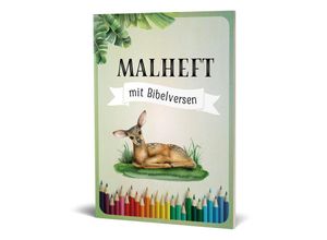 9783989676077 - Malheft mit Bibelversen Geheftet