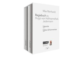 9783990126226 - Regiebuch zu Hugo von Hofmannsthals Jedermann 2 Teile - Max Reinhardt Gebunden