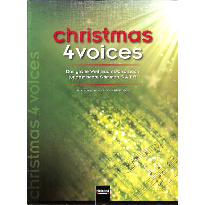 9783990350805 - christmas 4 voices Kartoniert (TB)