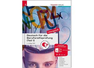 9783990625736 - Deutsch für die Berufsreifeprüfung (Teil 1) Lösungsheft - Amar Jhala Reinhilde Riessner Wolfgang Riessner Wolfgang Rupprecht Johannes Gaisböck Iris Pallauf-Hiller Lieselotte Ostner Gebunden