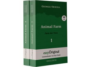 9783991126027 - EasyOriginalcom - Lesemethode von Ilya Frank - Englisch   Animal Farm   Farm der Tiere - 2 Teile (mit kostenlosem Audio-Download-Link) 2 Teile - George Orwell Gebunden