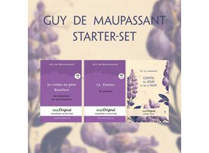 9783991126935 - EasyOriginalcom - Lesemethode von Ilya Frank   Guy de Maupassant (mit Audio-Online) - Starter-Set m 1 Audio m 1 Audio 3 Teile - Guy de Maupassant Gebunden