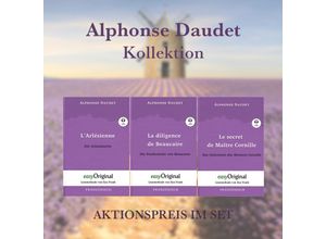 9783991127406 - EasyOriginalcom - Lesemethode von Ilya Frank - Französisch   Alphonse Daudet Kollektion (Bücher + 3 Audio-CDs) - Lesemethode von Ilya Frank m 3 Audio-CD m 3 Audio m 3 Audio 3 Teile - Alphonse Daudet Gebunden