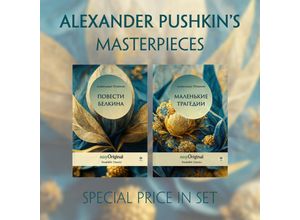 9783991127901 - EasyOriginal Readable Classics   EasyOriginal Readable Classics   Alexander Pushkins Masterpieces (with audio-online) - Readable Classics - Unabridged russian edition with improved readability m 2 Audio m 2 Audio 2 Teile - Alexander Puschkin Gebunden