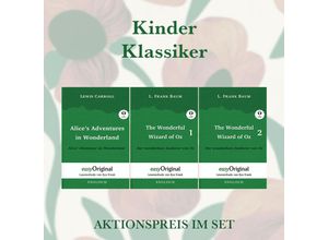 9783991127963 - EasyOriginalcom - Lesemethode von Ilya Frank - Englisch   Kinder Klassiker Kollektion (Bücher + Audio-Online) - Lesemethode von Ilya Frank - Zweisprachige Ausgabe Englisch-Deutsch m 3 Audio m 3 Audio 3 Teile - Lewis Carroll L Frank Baum Gebunden