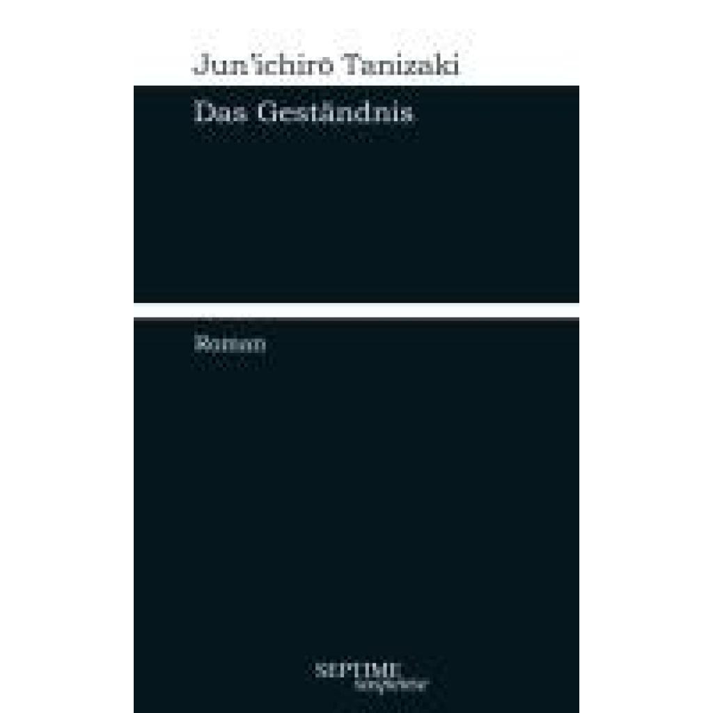 9783991200192 - Tanizaki JunIchiro Das Geständnis