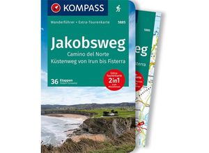 9783991211426 - KOMPASS Wanderführer Jakobsweg Camino del Norte 60 Touren mit Extra-Tourenkarte - Rorbert Schwänz Kartoniert (TB)