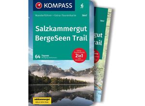 9783991212010 - KOMPASS Wanderführer Salzkammergut BergeSeen Trail 61 Touren mit Extra-Tourenkarte - Wolfgang Heitzmann Kartoniert (TB)