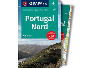 9783991214809 - KOMPASS Wanderführer Portugal Nord 55 Touren mit Extra-Tourenkarte - Astrid Sturm Kartoniert (TB)