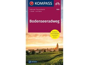 9783991216179 - KOMPASS Fahrrad-Tourenkarte Bodenseeradweg 150000 Karte (im Sinne von Landkarte)