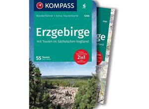 9783991216254 - KOMPASS Wanderführer Erzgebirge 55 Touren mit Extra-Tourenkarte - Sven Hähle Kartoniert (TB)