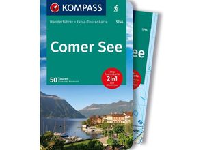 9783991217732 - KOMPASS Wanderführer Comer See 50 Touren mit Extra-Tourenkarte - Franziska Baumann Kartoniert (TB)