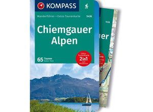 9783991218142 - KOMPASS Wanderführer Chiemgauer Alpen 65 Touren mit Extra-Tourenkarte - Walter Theil Kartoniert (TB)