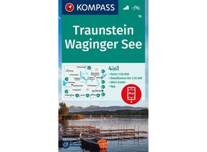 9783991218296 - KOMPASS Wanderkarte 16 Traunstein Waginger See 150000 Karte (im Sinne von Landkarte)