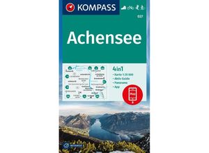 9783991218654 - KOMPASS Wanderkarte 027 Achensee 135000 Karte (im Sinne von Landkarte)