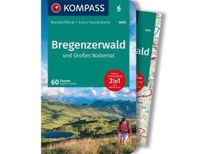 9783991219286 - KOMPASS Wanderführer Bregenzerwald und Großes Walsertal 60 Touren mit Extra-Tourenkarte - Brigitte Schäfer Kartoniert (TB)