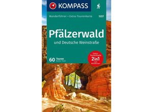 9783991219712 - KOMPASS Wanderführer Pfälzerwald und Deutsche Weinstraße 60 Touren mit Extra-Tourenkarte Kartoniert (TB)