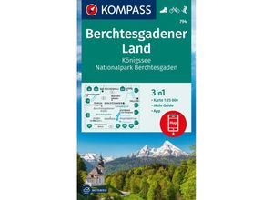 9783991219897 - KOMPASS Wanderkarte 794 Berchtesgadener Land Königssee Nationalpark Berchtesgaden 125000 Karte (im Sinne von Landkarte)