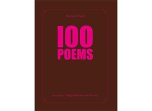 9783991262725 - Heribert Friedl - 100 POEMS Gebunden