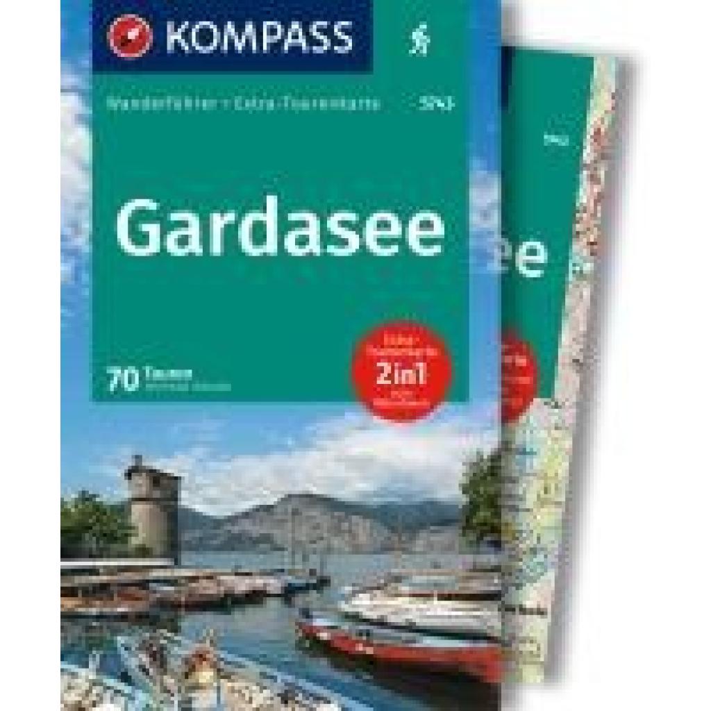 9783991540786 - Schulze Christian KOMPASS Wanderführer Gardasee 70 Touren mit Extra-Tourenkarte