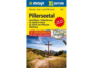 9783991541400 - Mayr Wanderkarte Pillerseetal XL 125000 Karte (im Sinne von Landkarte)