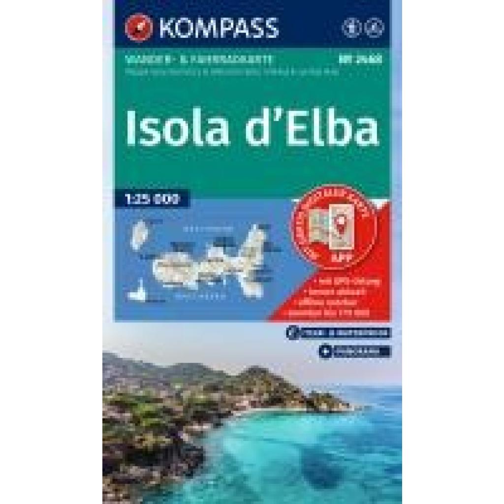 9783991541844 - KOMPASS Wanderkarte 2468 Isola d Elba 125000 9783991541844 - KOMPASS Wanderkarte 2468 Isola d Elba 125000