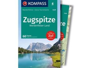 9783991541875 - KOMPASS Wanderführer Zugspitze Werdenfelser Land 60 Touren mit Extra-Tourenkarte - Siegfried Garnweidner Kartoniert (TB)