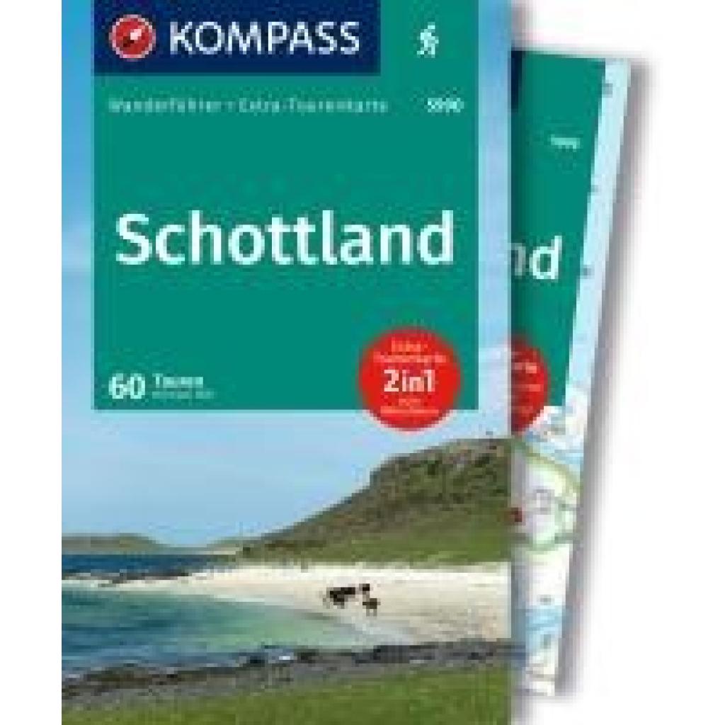 9783991542148 - Will Michael KOMPASS Wanderführer Schottland Wanderungen an den Küsten und in den Highlands 60 Touren mit Extra-Tourenkarte