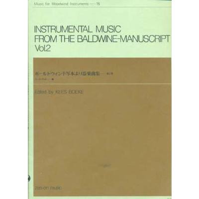 9784115090729 - INSTRUMENTAL MUSIC FROM THE BALDWINE MANUSCRIPT 2