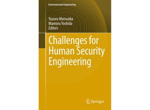 9784431542872 - Environmental Science and Engineering   Challenges for Human Security Engineering Kartoniert (TB)