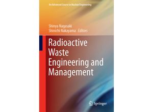 9784431554165 - Radioactive Waste Engineering and Management Gebunden