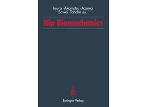 9784431682394 - Hip Biomechanics Kartoniert (TB)