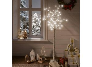 9785489346436 - Künstlicher Weihnachtsbaum - Weihnachtsbaum 140 LEDs 15 m Kaltweiß Weide Indoor Outdoor -ME4234