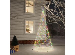 9785489352277 - Künstlicher Weihnachtsbaum mit MetallstangeLED-Weihnachtsbaum 500 LEDs Mehrfarbig 3 m -ME6839 9785489352277 - Künstlicher Weihnachtsbaum mit MetallstangeLED-Weihnachtsbaum 500 LEDs Mehrfarbig 3 m -ME6839