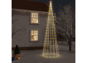 9785489355308 - Künstlicher WeihnachtsbaumLED-Weihnachtsbaum mit Erdnägeln Mehrfarbig 1134 LEDs 800 cm -ME2769