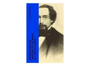 9788027380169 - Appreciations and Criticisms of the Works of Charles Dickens - G K Chesterton Taschenbuch