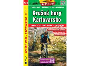 9788072245253 - SC 121 Krusne hory Karlovarsko 160 000 Karte (im Sinne von Landkarte)